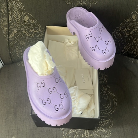Gucci Purple Mules & Clogs - Picture 4 of 5